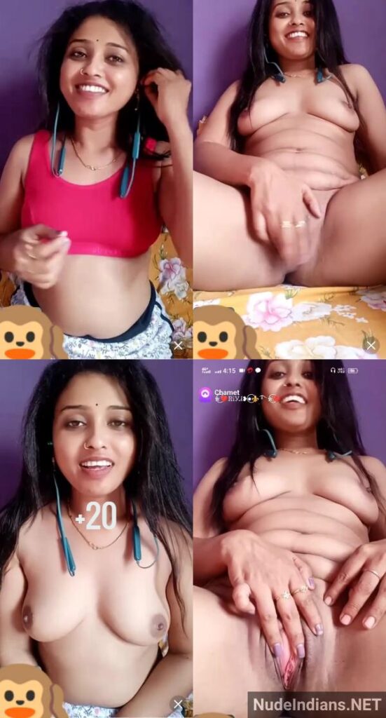 Adorable partner bares all on video chat with boyfriend
