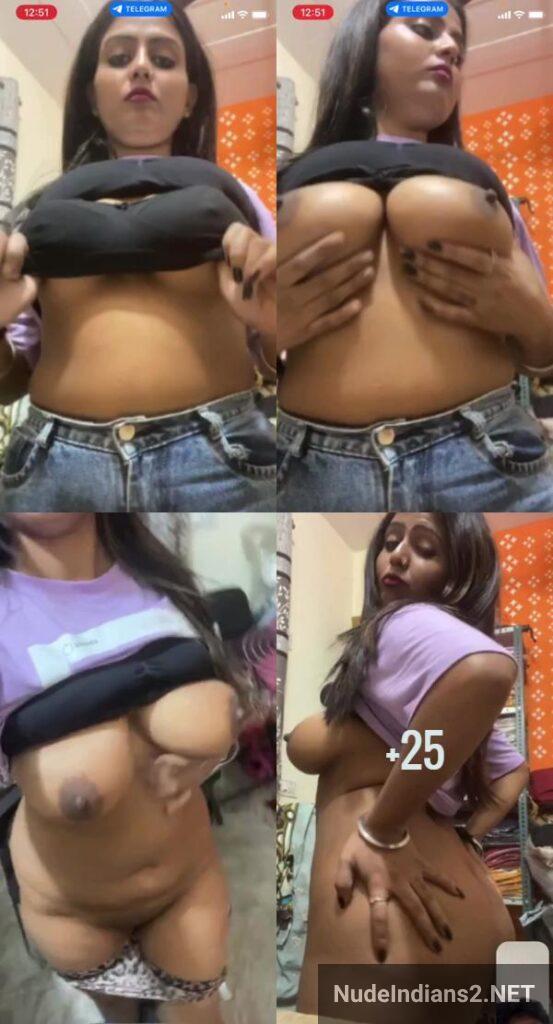 Amrita Kaur's Sensual Video Call with Lover - Nude Punjabi Beauty Exposed