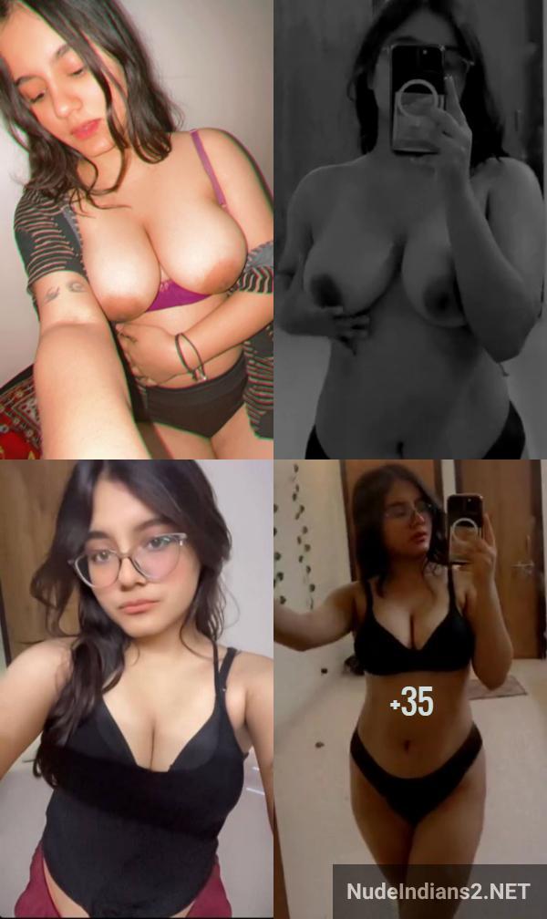 Attractive Punjabi Girlfriend Nisha Kharbanda Sensual Self-Portraits