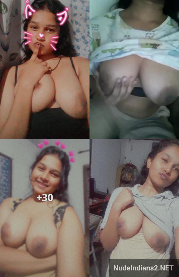 Attractive Tamil college girl Swathi Nair flaunts her busty selfies