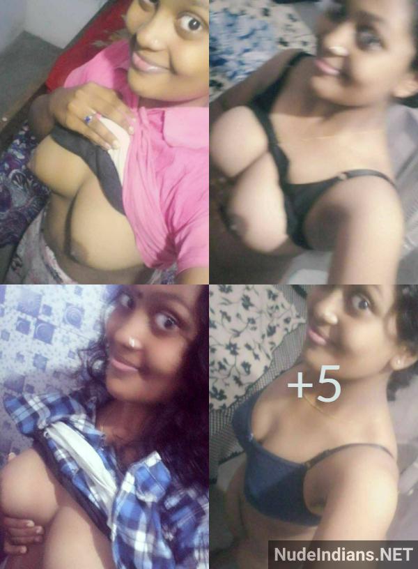 Bangalore girl bathroom selfies flaunting big bosom and a charming grin