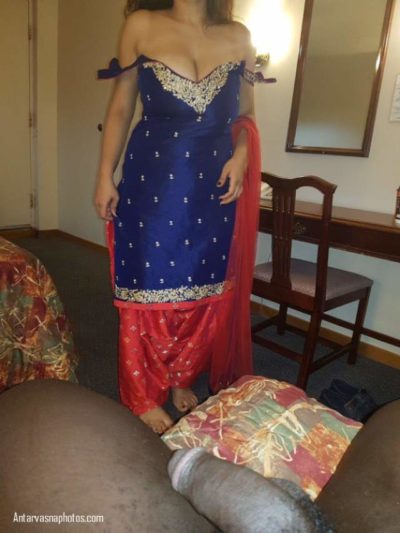Bhabhi's Adventure with Dark Companion Captured in Photos