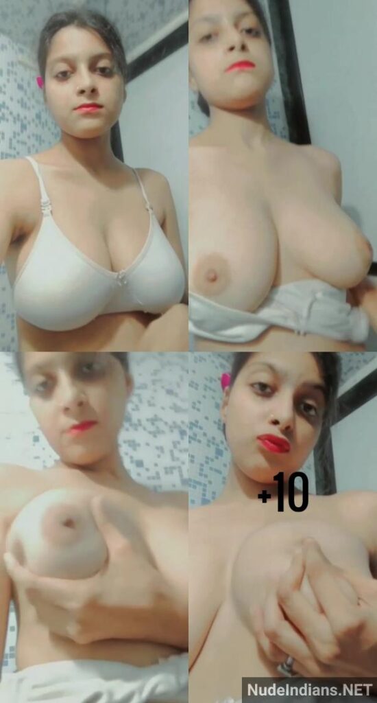 Bihari Girlfriend Payal Teases with Full Breasts as She Removes White Bra