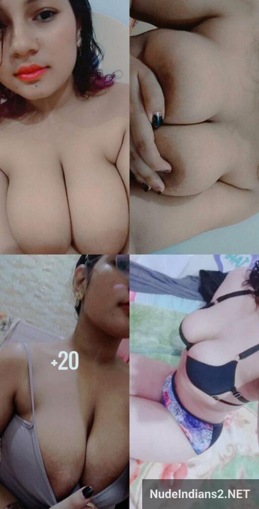 Curvy Lucknow Muslim Girlfriend, Mehak Khan, Flaunting Her Assets in Selfies