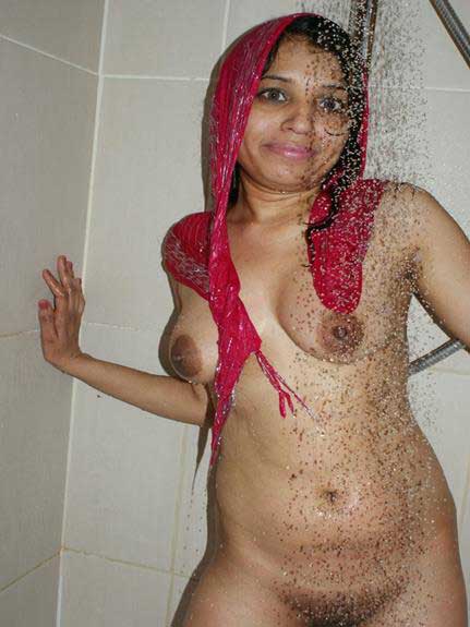 Desi Indian Kavya's Sensual Shower Images