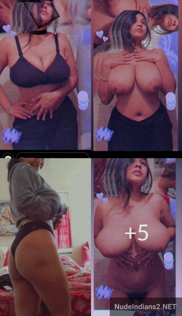 Desi Instagram Model Nisha Parekh's Busty Appearance