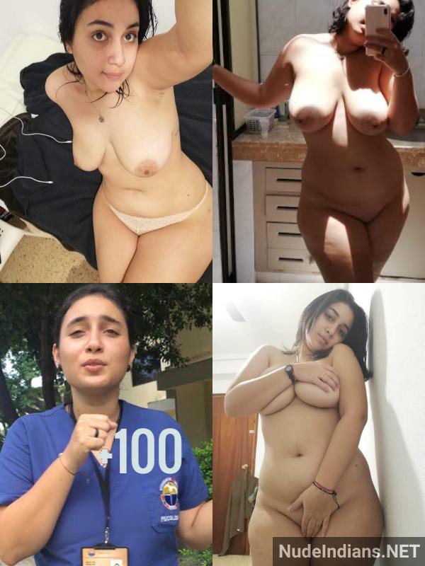 Desi medical student sharing revealing selfies