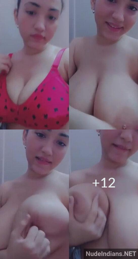 Desi Teen Girl's Busty Offerings Await Young Men