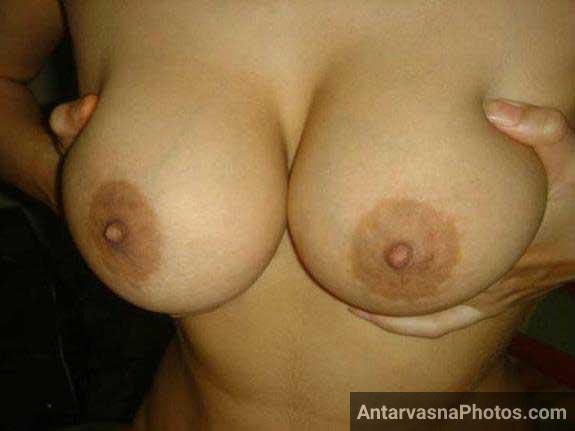 Display of large breasts by an Indian sister-in-law