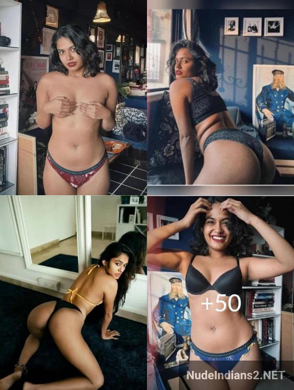 Elegant mallu model Aiswarya Suresh sensual lingerie photoshoot