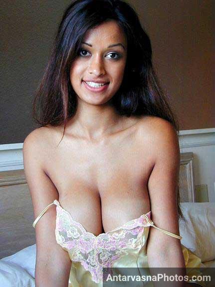 Exotic Indian Model's Nude Breast Snapshot