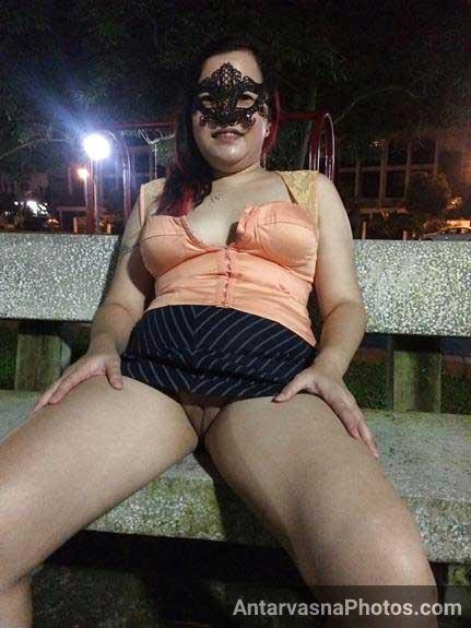 First Nude Photo Shoot of a Stunning Woman Outdoors