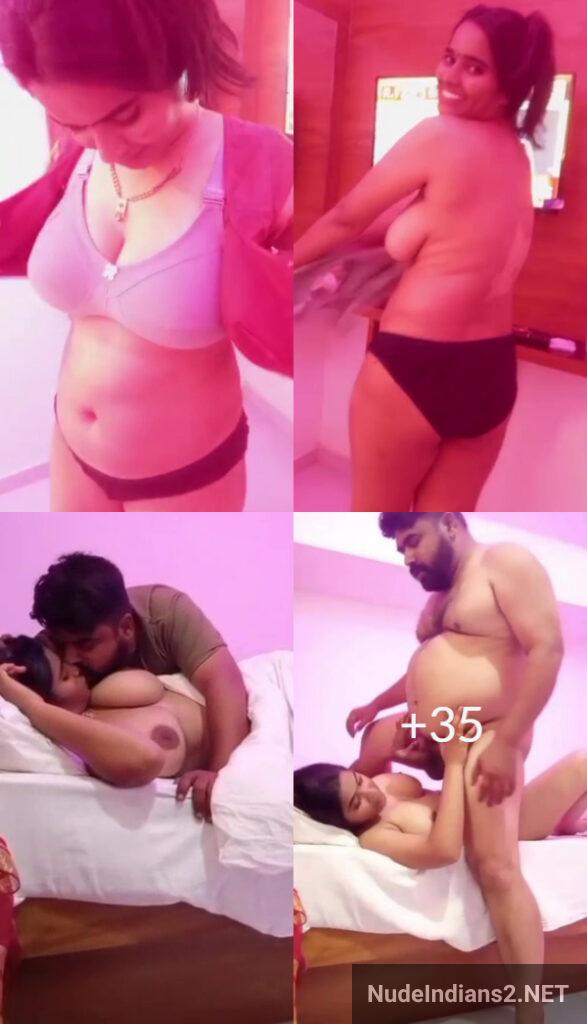 Intimate Encounter of a Malayali Wife with Her Boyfriend in a Hotel Room