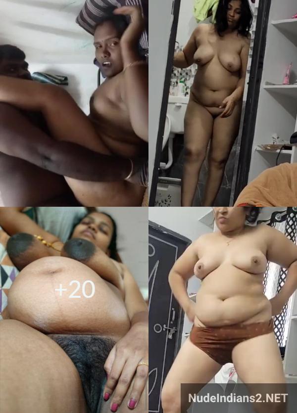Intimate Images Captured by Cuckold Husbands of South Indian Aunts