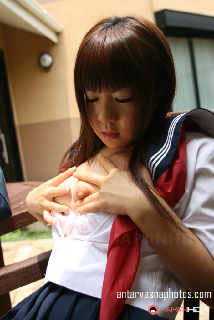 Intimate Images of Japanese School Girl and Teacher