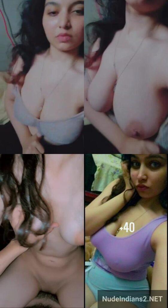 Muslim beauty Sania Ashiq showcasing milky white body in selfies