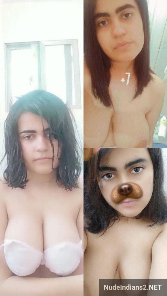 Roshni Dubey from Kanpur: Snapchat Selfies of Chubby Breasts