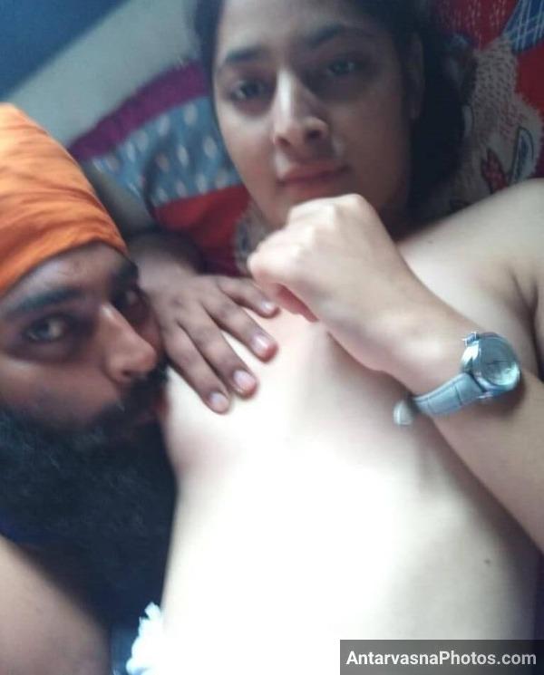 Sardar ji and Punjabi girlfriend's sizzling photographs