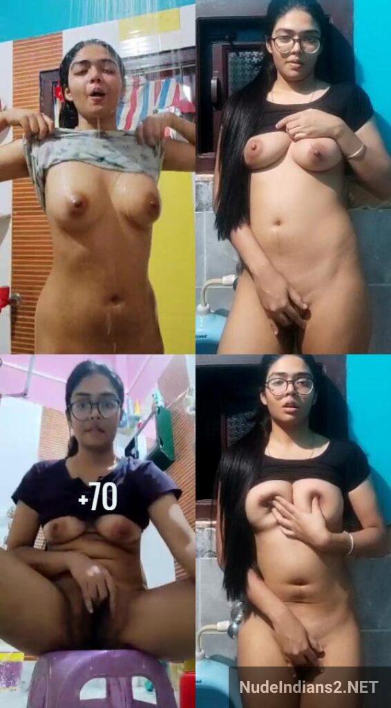 Seductive Bengali bombshell Debolina Dutta in naked bathroom photos