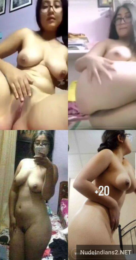 Seductive North Indian Girlfriend Saima's Sensual Nude Photos Circulating