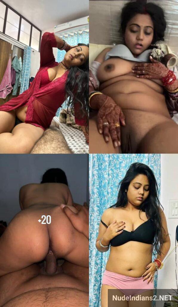 Sensational Noida bhabhi Roshni Sharma honeymoon intimate photos