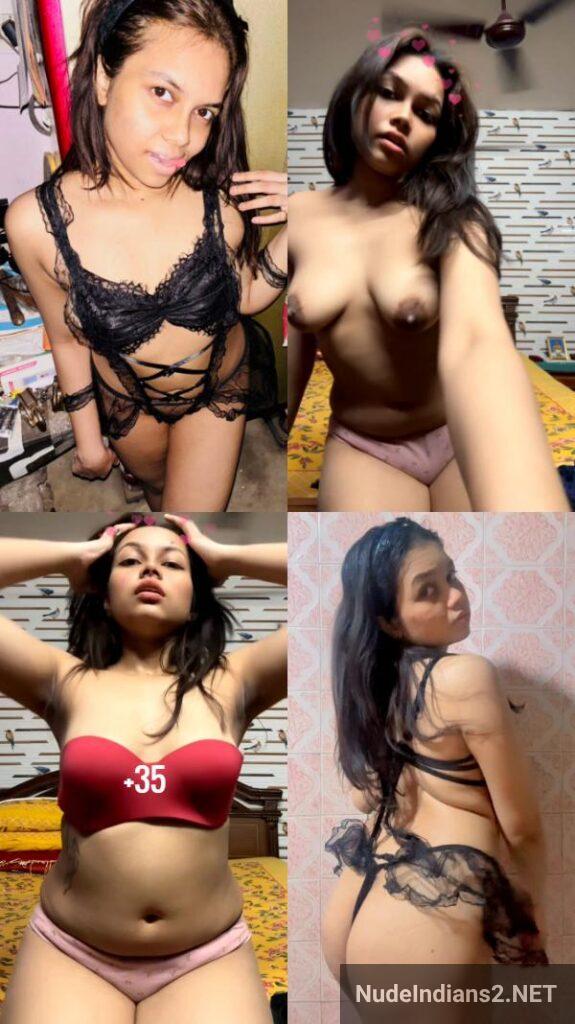 Sensual Delhi Girlfriend Sriti Jha Reveals Curves in Lingerie