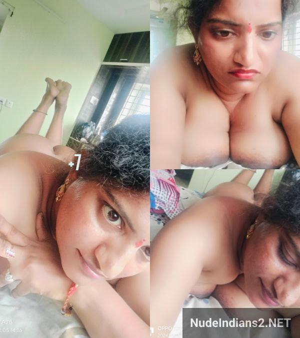 Sensual Display of Telugu Aunty Girija Reddy's Body on Bed